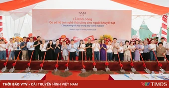 Khởi công cơ sở hỗ trợ nghề cho người khuyết tật tại Hà Nội
