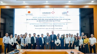 Khởi động Dự án VIE/301 tăng cường thích ứng biến đổi khí hậu