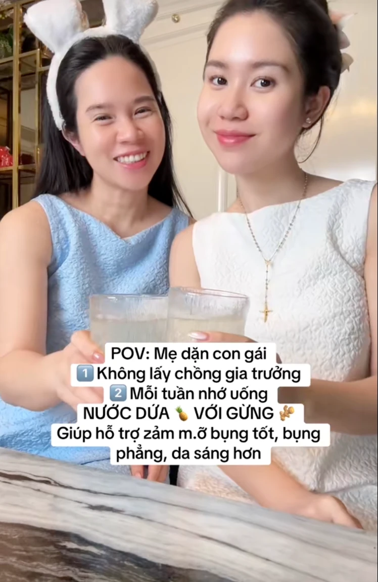 Không cần mỹ phẩm đắt tiền, mẹ U60 chỉ con gái uống loại nước này mỗi tuần: Giảm mỡ bụng, da sáng mịn thấy rõ Không cần mỹ phẩm đắt tiền, mẹ U60 chỉ con gái uống loại nước này mỗi tuần: Giảm mỡ bụng, da sáng mịn thấy rõ