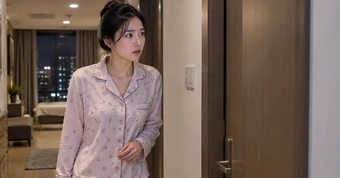 Không ngủ được dậy đi uống nước, người em run rẩy khi nghe được cuộc trò chuyện của chị gái và anh rể