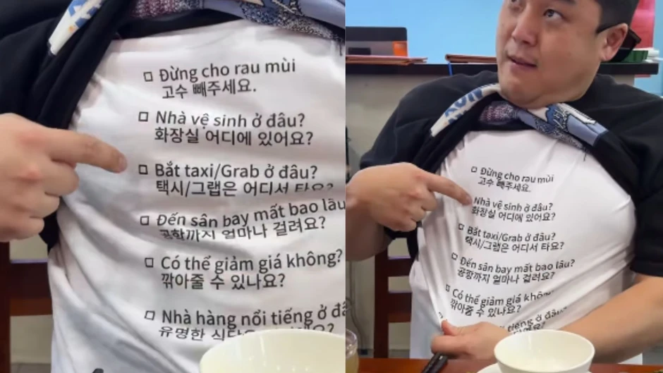 Không nói tiếng Việt hay Google dịch, khách Hàn làm 1 hành động lạ khiến nhân viên lập tức hiểu ý: 90.000 người xem xong phải “há hốc” Không nói tiếng Việt hay Google dịch, khách Hàn làm 1 hành động lạ khiến nhân viên lập tức hiểu ý: 90.000 người xem xong phải “há hốc”