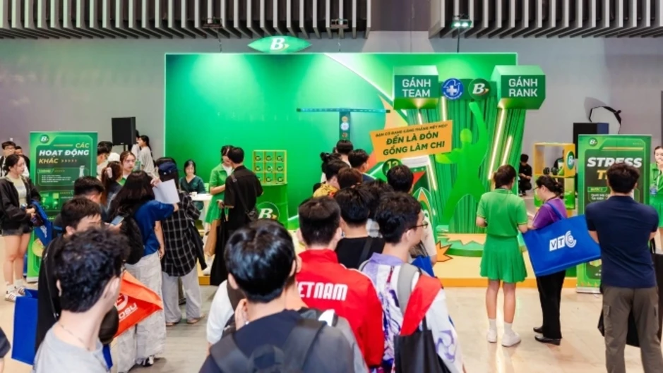 Khu trải nghiệm tại Vietnam GameVerse giúp giới trẻ hiểu hơn sức khỏe bản thân