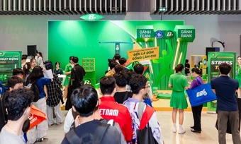 Khu trải nghiệm tại Vietnam GameVerse giúp giới trẻ hiểu hơn sức khỏe bản thân