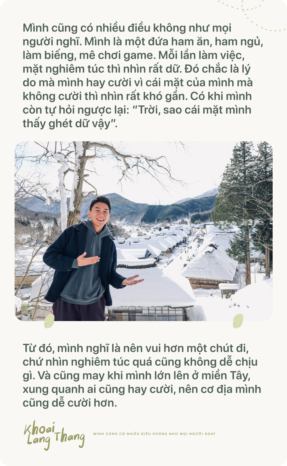Khuyết điểm của Khoai Lang Thang Khuyết điểm của Khoai Lang Thang