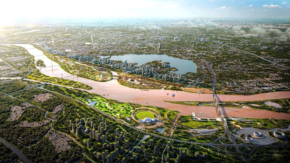 'Kỳ tích sông Hồng' và cuộc tái cấu trúc thế kỷ của Hà Nội 'Kỳ tích sông Hồng' và cuộc tái cấu trúc thế kỷ của Hà Nội