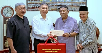 Lãnh đạo TP.HCM chúc mừng cộng đồng Hồi giáo nhân Đại lễ Raya Idil Adha
