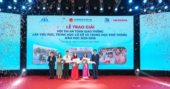 Lễ trao giải Hội thi An toàn giao thông năm học 2025-2026