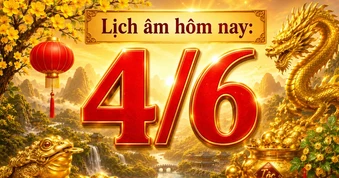 Lịch âm hôm nay 4.6: Ngày Đường Phong có phải ngày đẹp?