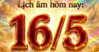 Lịch âm hôm nay: Ngày cuối cùng tháng 3, có gì đặc biệt?