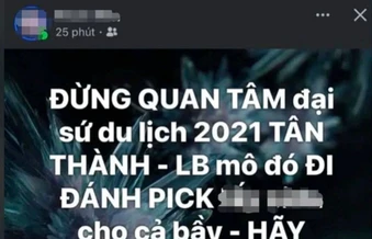 Lộ diện người đàn ông đăng tin 'Đại sứ du lịch Quảng Trị lây bệnh xã hội" cho 22 người