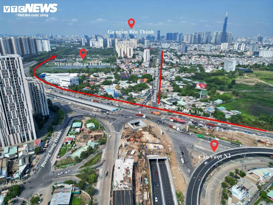Loạt dự án cầu đường, metro thúc đẩy siêu đô thị phía Đông TP.HCM Loạt dự án cầu đường, metro thúc đẩy siêu đô thị phía Đông TP.HCM