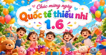Lời chúc hay, ý nghĩa ngày Quốc tế thiếu nhi 1.6: Nguồn gốc ngày này từ đâu?