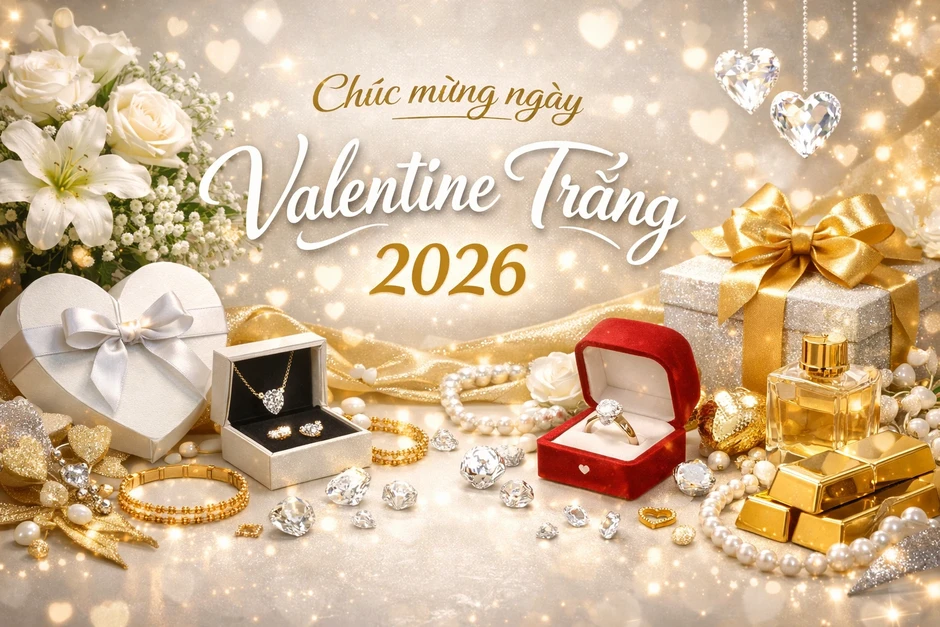 Lời chúc ngày Valentine Trắng 14.3 hay, ý nghĩa và ấn tượng năm 2026 Lời chúc ngày Valentine Trắng 14.3 hay, ý nghĩa và ấn tượng năm 2026