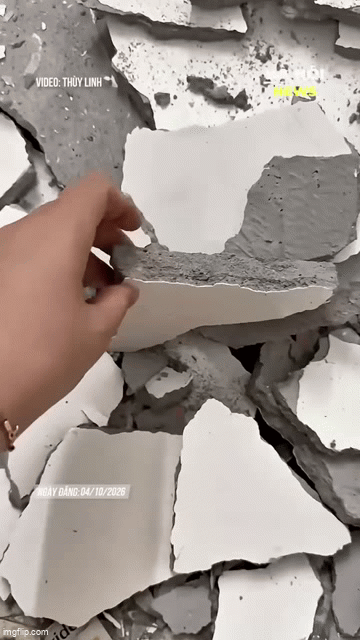 Lời khuyên cho các gia đình phát hiện vết nứt trên trần nhà Lời khuyên cho các gia đình phát hiện vết nứt trên trần nhà