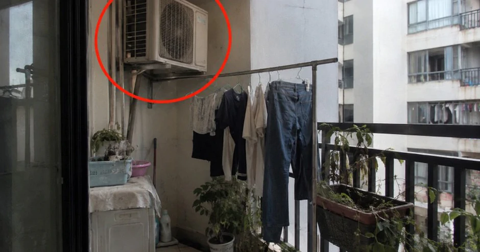 Lời khuyên cho gia đình đặt cục nóng điều hòa ngoài ban công