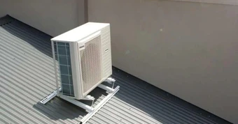 Lời khuyên cho gia đình đặt cục nóng điều hòa trên mái tôn