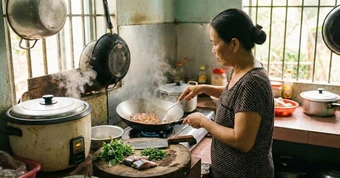 Lời khuyên cho gia đình để bố mẹ cao tuổi an toàn vào bếp