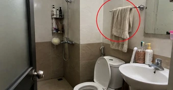 Lời khuyên cho những người để khăn tắm trong nhà vệ sinh 24/7