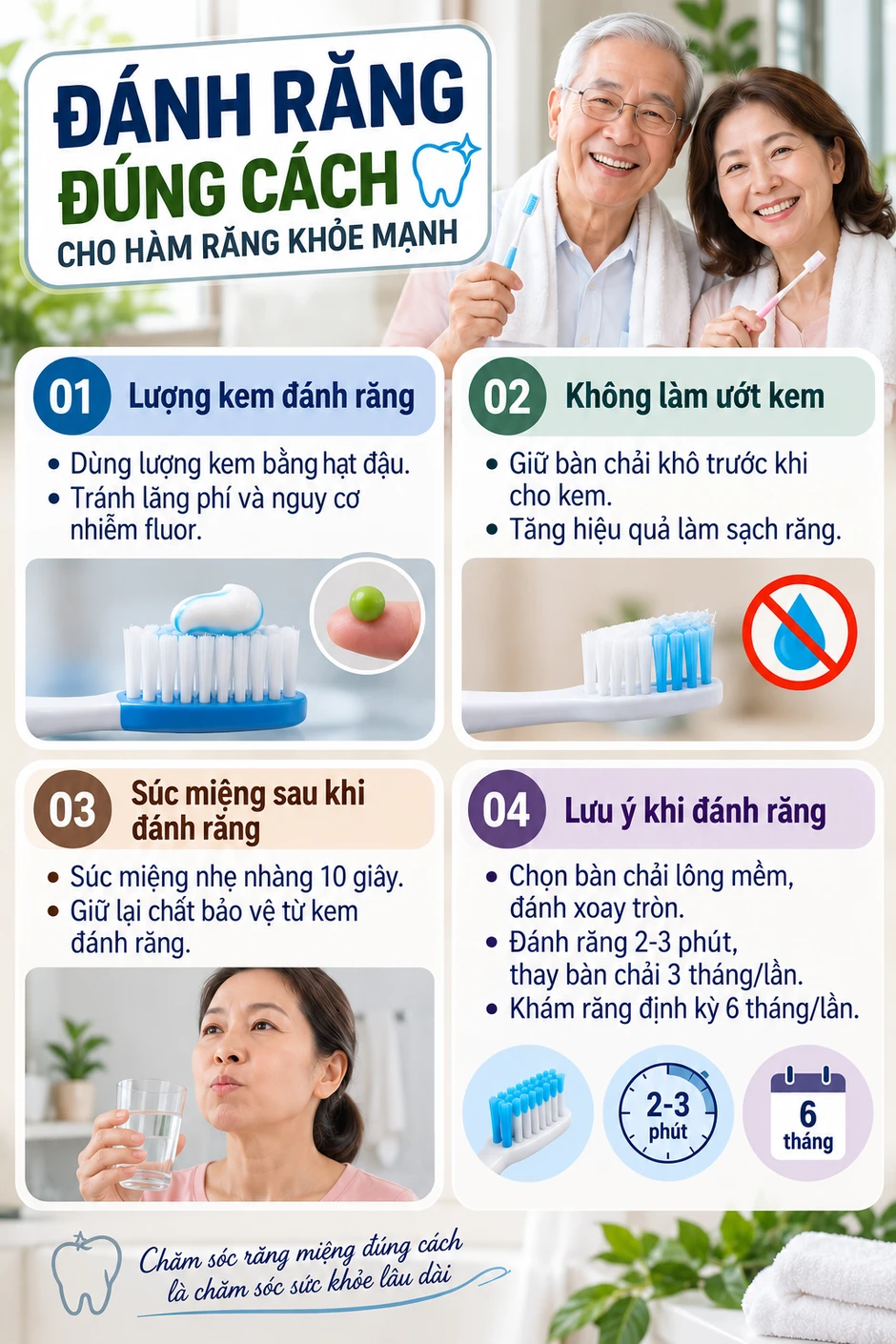 Lời khuyên chọn kem đánh răng cho cả nhà