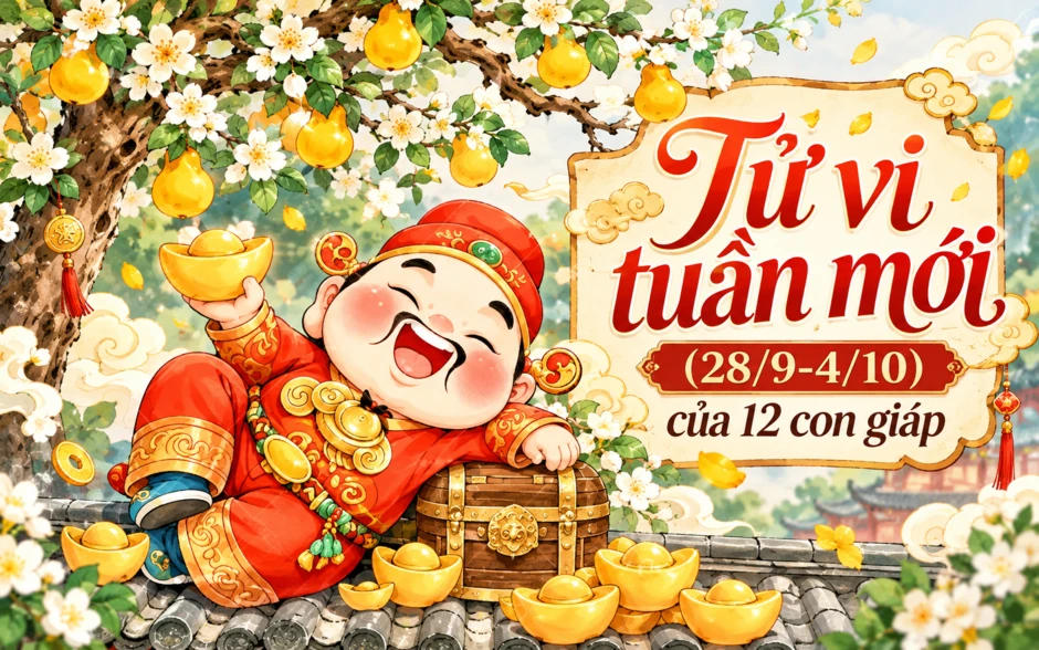 Lời khuyên tuần mới (28/9-4/10) cho 12 con giáp Lời khuyên tuần mới (28/9-4/10) cho 12 con giáp