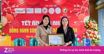 LPBank lan tỏa Tết ấm, hỗ trợ trẻ bại não tại Ninh Bình