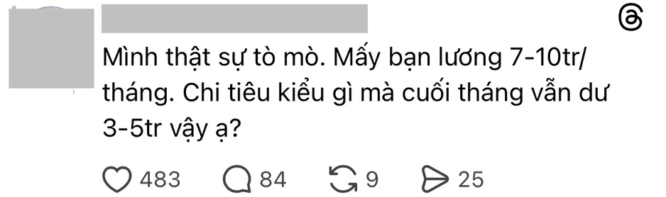 Lương 10 triệu/tháng, làm sao để cuối tháng vẫn dư 3,5 triệu? Lương 10 triệu/tháng, làm sao để cuối tháng vẫn dư 3,5 triệu?
