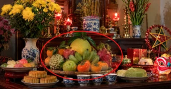 Mâm quả Rằm Trung thu 2026: 13 Lọai quả nên bày và 3 lọai quả nên tránh