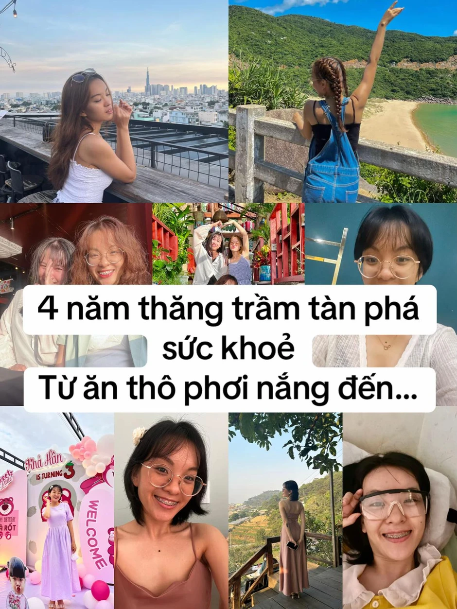 Màn thay đổi "đáng đồng tiền" của cô gái TP.HCM sau khi từ bỏ ăn thô, niềng răng và mổ mắt cận Màn thay đổi "đáng đồng tiền" của cô gái TP.HCM sau khi từ bỏ ăn thô, niềng răng và mổ mắt cận