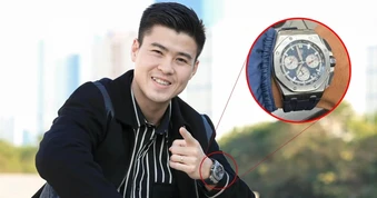Mẫu đồng hồ giá hơn 1 tỷ đồng của cầu thủ Duy Mạnh có gì đặc biệt?