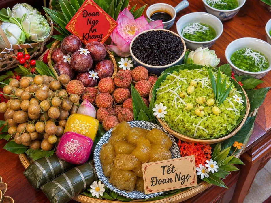 Mẹ đảm ở Ninh Bình gợi ý mâm cúng Tết Đoan Ngọ 2026 nhanh gọn, đẹp mắt