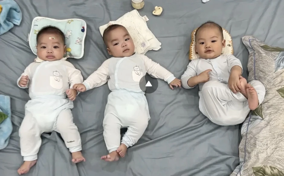Mẹ ruột và con gái ở Bắc Ninh cùng sinh con, gia đình chăm 3 cậu cháu Mẹ ruột và con gái ở Bắc Ninh cùng sinh con, gia đình chăm 3 cậu cháu
