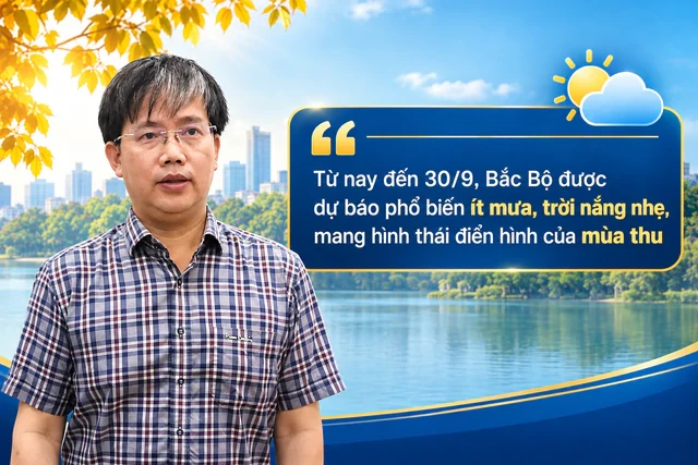Miền Bắc có xuất hiện thêm đợt không khí lạnh mới ngay trong tháng 9? Miền Bắc có xuất hiện thêm đợt không khí lạnh mới ngay trong tháng 9?