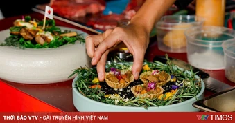Món 'bún bò gel' Việt Nam gây chú ý tại sự kiện giao lưu ẩm thực quốc tế