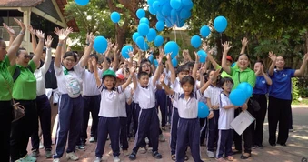 Một ngày "Vượt sóng" cảm xúc của các bạn nhỏ khuyết tật ở TPHCM