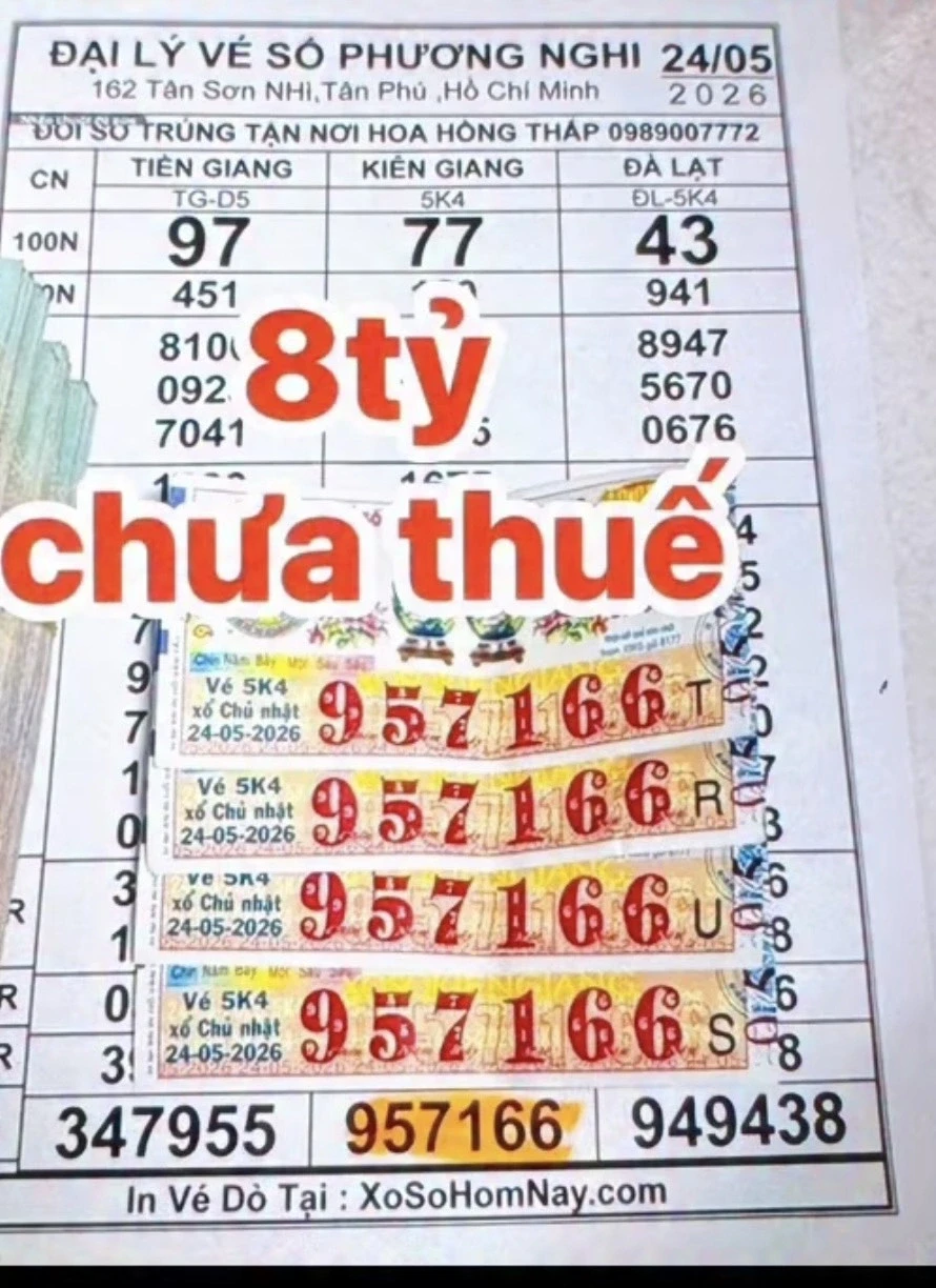 Mua 4 tờ vé số ngẫu nhiên, cặp vợ chồng nghèo ở xóm trọ trúng độc đắc 8 tỉ