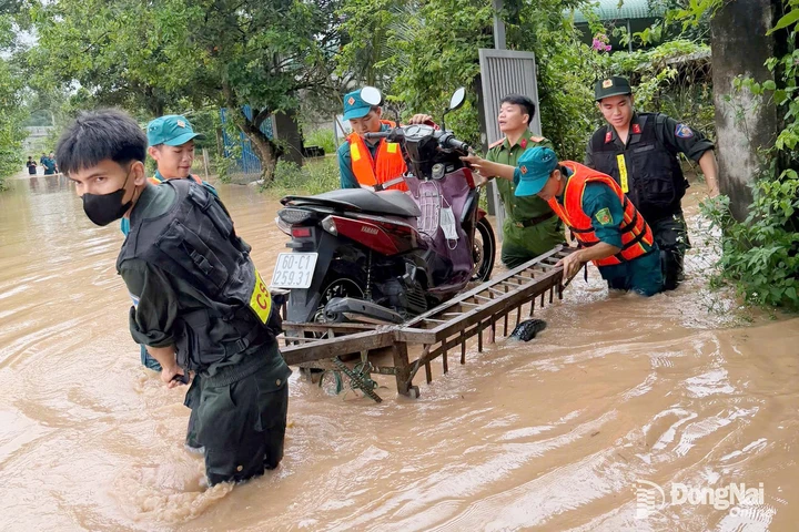Mưa lớn gây ngập cục bộ tại nhiều địa phương ở Đồng Nai Mưa lớn gây ngập cục bộ tại nhiều địa phương ở Đồng Nai