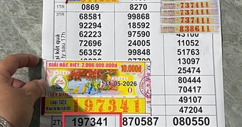 Mua vé số khi đi chợ, người phụ nữ trúng độc đắc 2 tỉ xổ số miền Nam