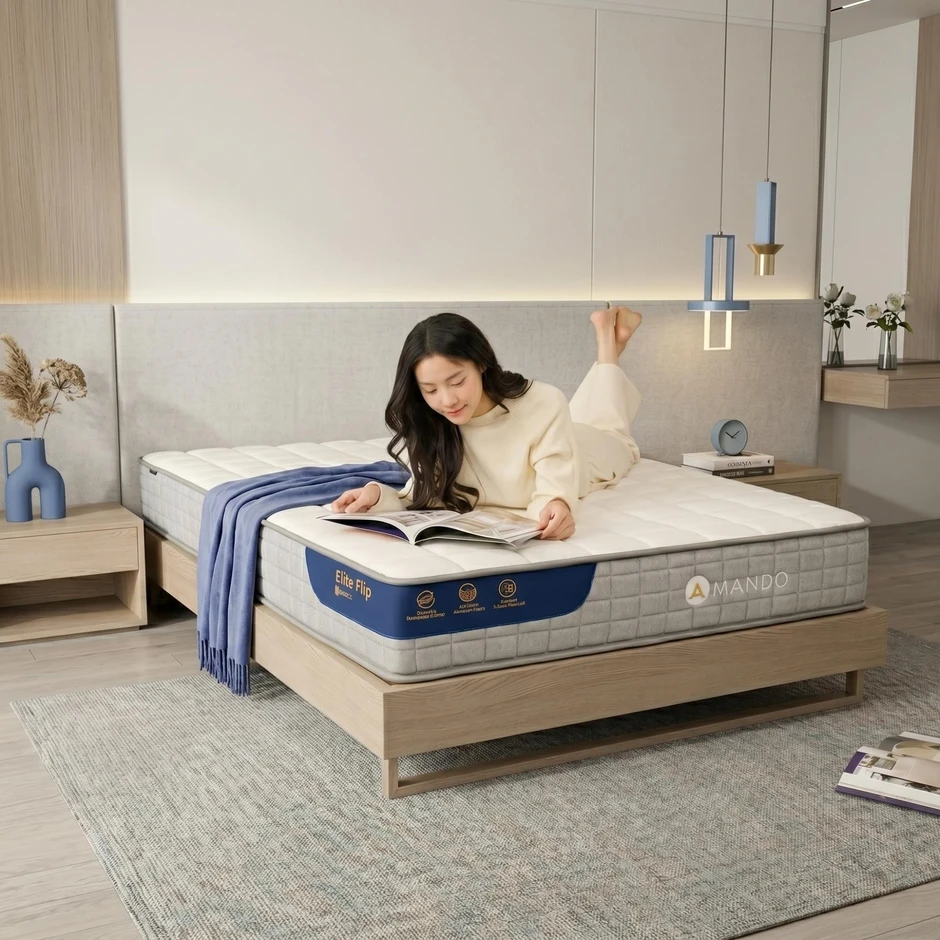 Nệm Amando đồng hành chăm sóc giấc ngủ Nệm Amando đồng hành chăm sóc giấc ngủ