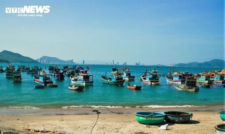 Nét bình yên của làng chài Bãi Xếp bên bờ biển Quy Nhơn Nét bình yên của làng chài Bãi Xếp bên bờ biển Quy Nhơn
