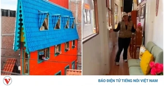 Ngỡ ngàng cuộc sống đầy đủ tiện nghi trong ngôi nhà có mặt tiền chỉ 63cm