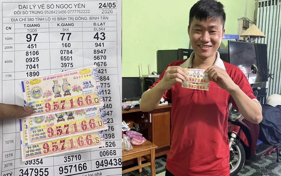 Người phụ nữ U.70 ở TP.HCM trúng 2 tỉ xổ số miền Nam, lấy tiền mặt sửa nhà Người phụ nữ U.70 ở TP.HCM trúng 2 tỉ xổ số miền Nam, lấy tiền mặt sửa nhà