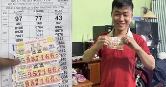 Người phụ nữ U.70 ở TP.HCM trúng 2 tỉ xổ số miền Nam, lấy tiền mặt sửa nhà