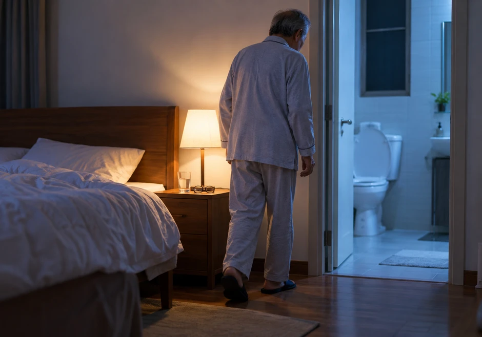 Nguy cơ té ngã khi người cao tuổi dậy đi vệ sinh ban đêm