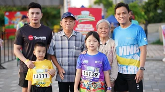 Nhiều gia đình có kỷ niệm đẹp tại Kun Marathon Đà Nẵng 2026 - Báo TinVina