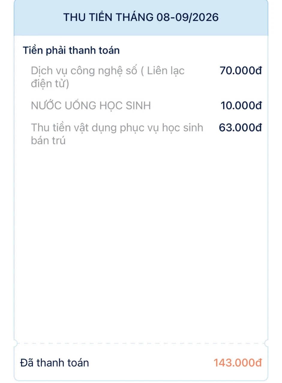 Nhiều phụ huynh ở TP.HCM mất chưa tới 300 nghìn đồng để lo ăn học cho 2 con: Nghe như không tưởng, nhìn con số chi tiết rất hợp lý Nhiều phụ huynh ở TP.HCM mất chưa tới 300 nghìn đồng để lo ăn học cho 2 con: Nghe như không tưởng, nhìn con số chi tiết rất hợp lý