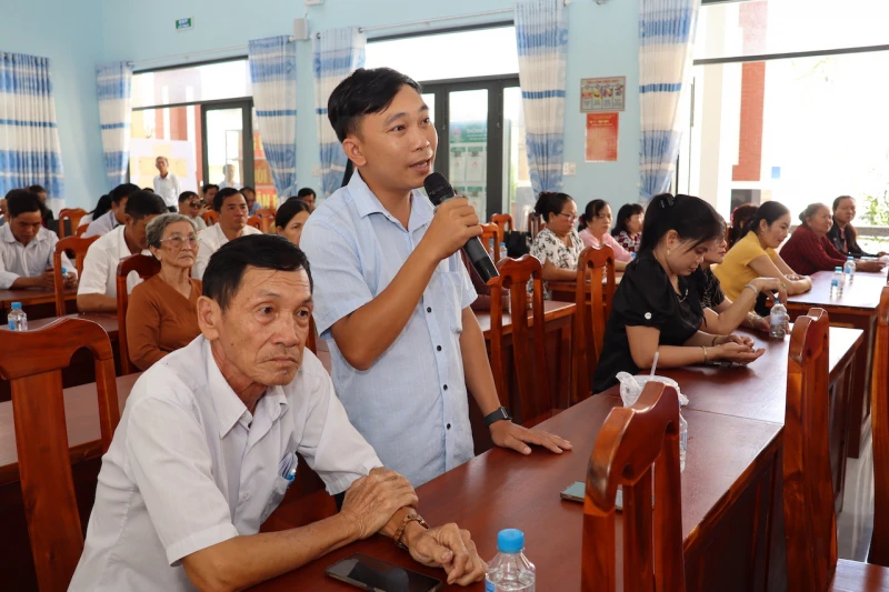 Nhiều ý kiến tâm huyết của cử tri
