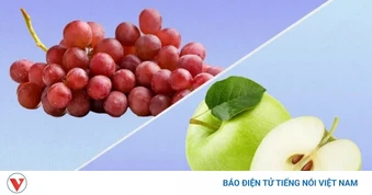 Nho hay táo tốt hơn cho đường huyết?
