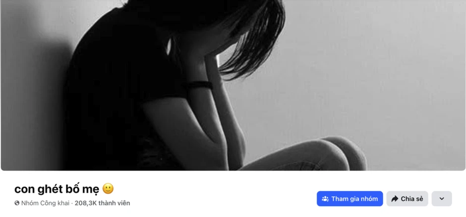 Nhóm 'con ghét bố mẹ' tăng vọt thành viên: Đằng sau là khoảng trống của mỗi đứa trẻ Nhóm 'con ghét bố mẹ' tăng vọt thành viên: Đằng sau là khoảng trống của mỗi đứa trẻ