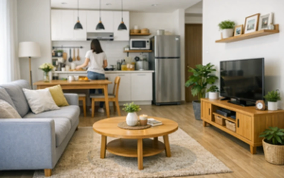 Những góc nhà gợi Tết Những góc nhà gợi Tết