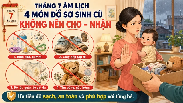 Những món đồ không nên cho và nhận trong tháng 7 âm lịch Những món đồ không nên cho và nhận trong tháng 7 âm lịch